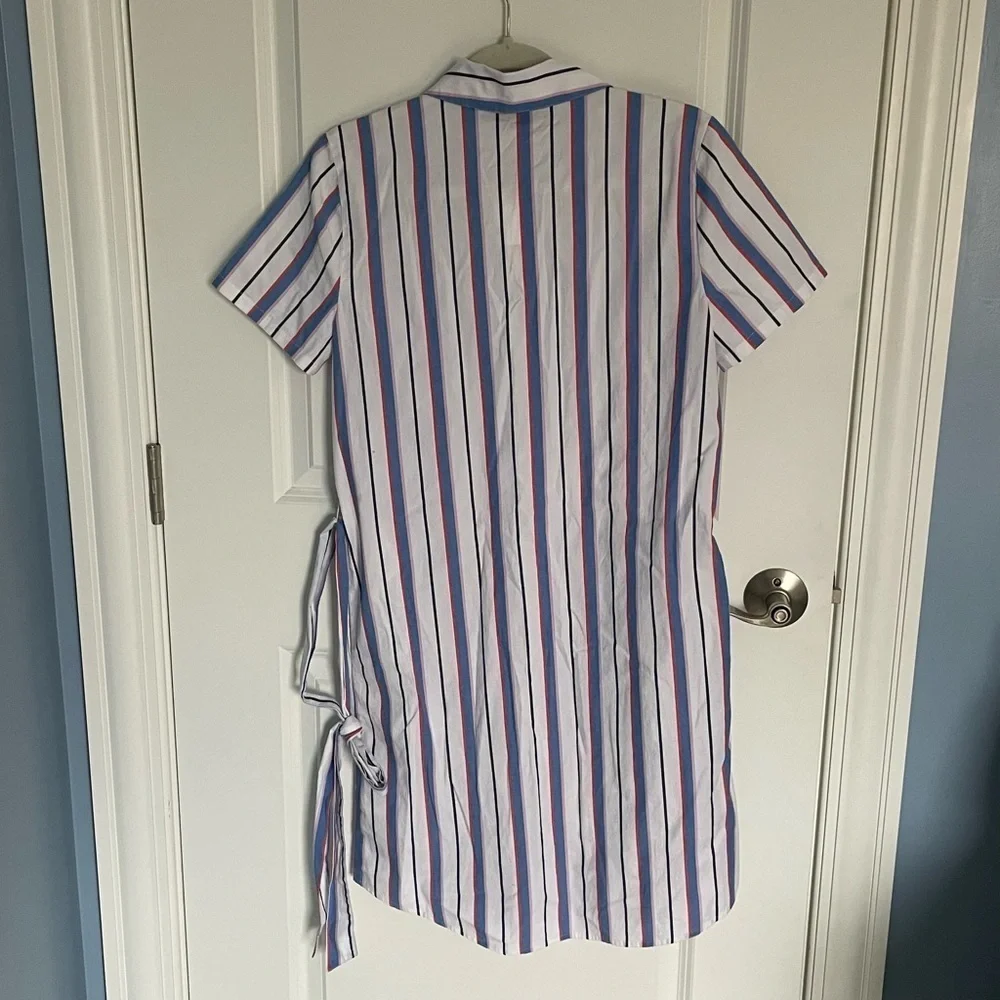New! J. Crew Short-sleeve belted shirtdress nwt 18994